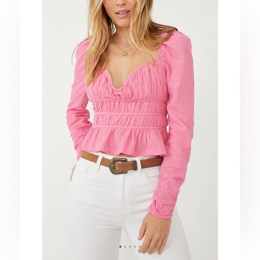 🌟HOST PICK🌟FREE PEOPLE Chloe Sweetheart Top